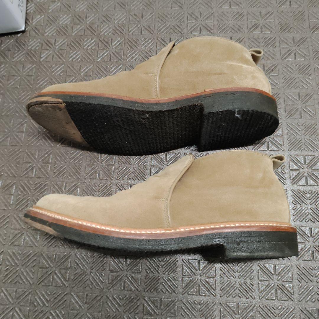 Alden スエード スリッポン