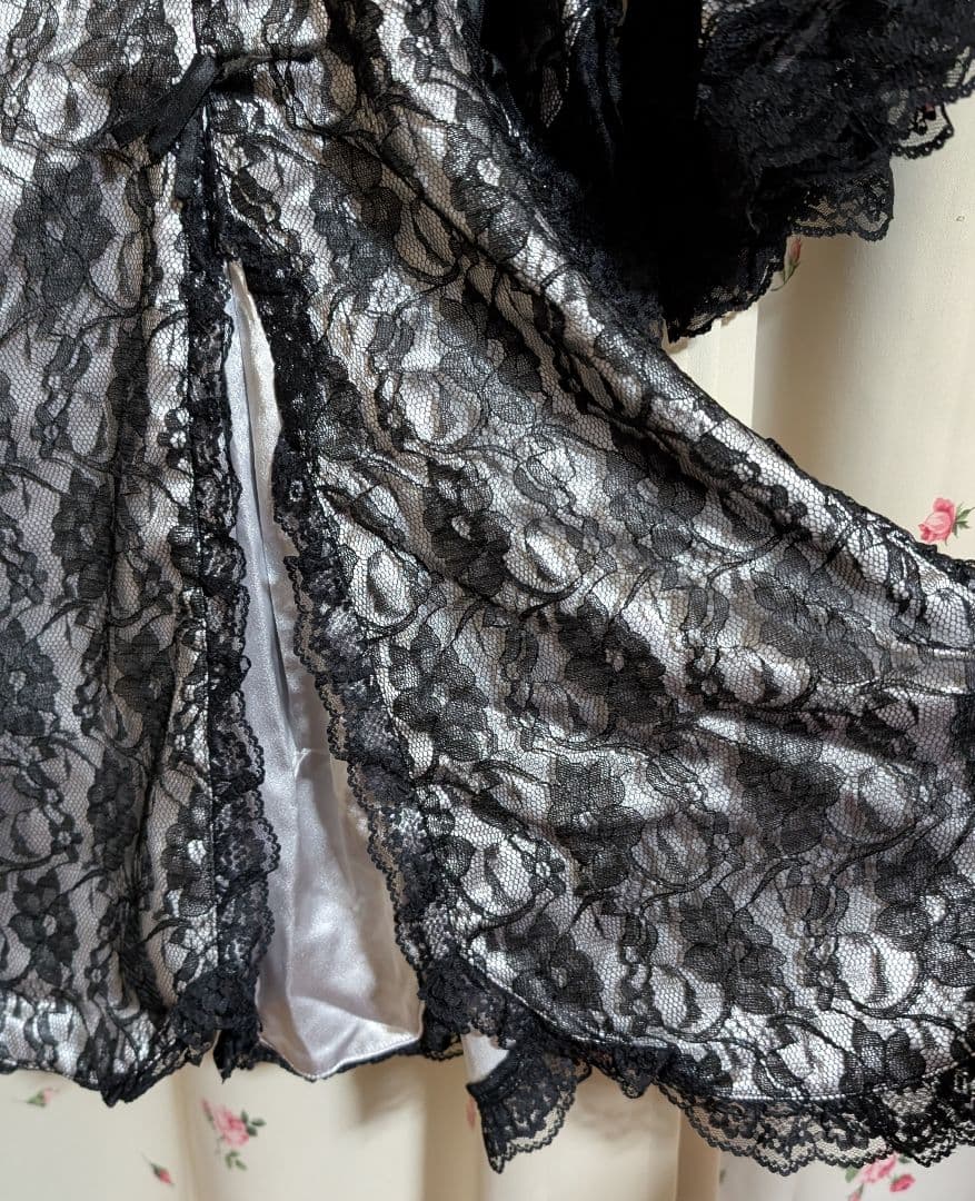 MARBLE ゴシック風 姫袖 ドレス ワンピース 付け襟