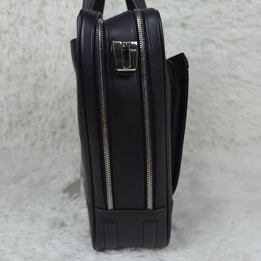 ✨極美品✨ トゥミ ブリーフケース アンソニア レザー 2層 B4 2way 黒