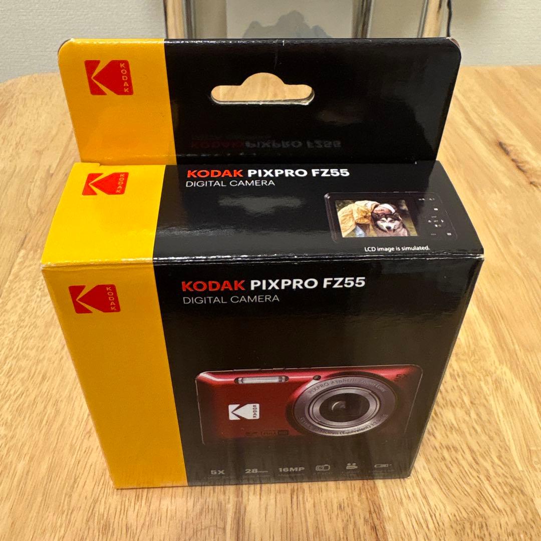 【保証期間中】KODAK コダック　FZ55 ブラック