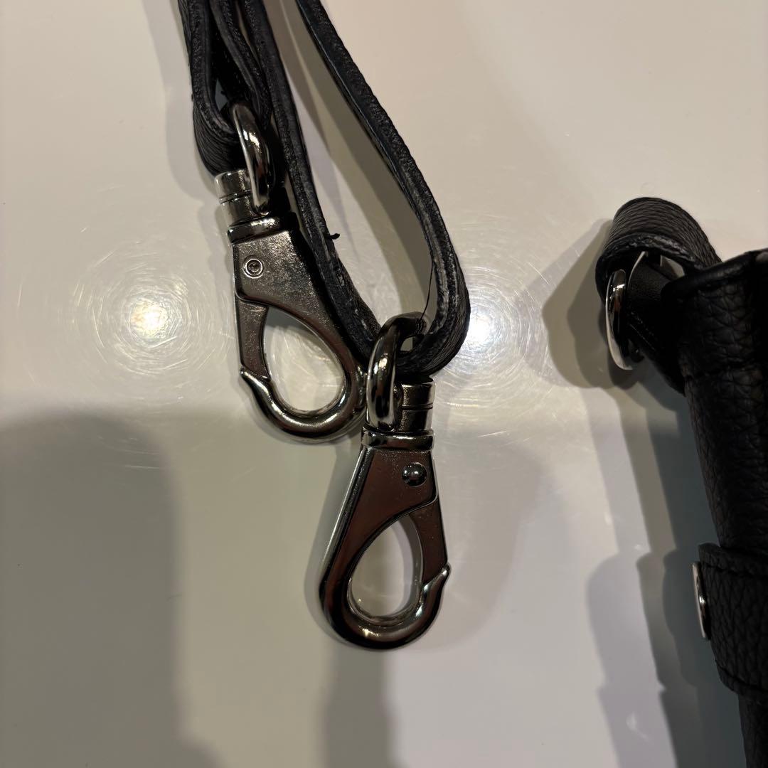 DEEDS ヴェネチア　PUレザー ブラック シザーケース/トリマー