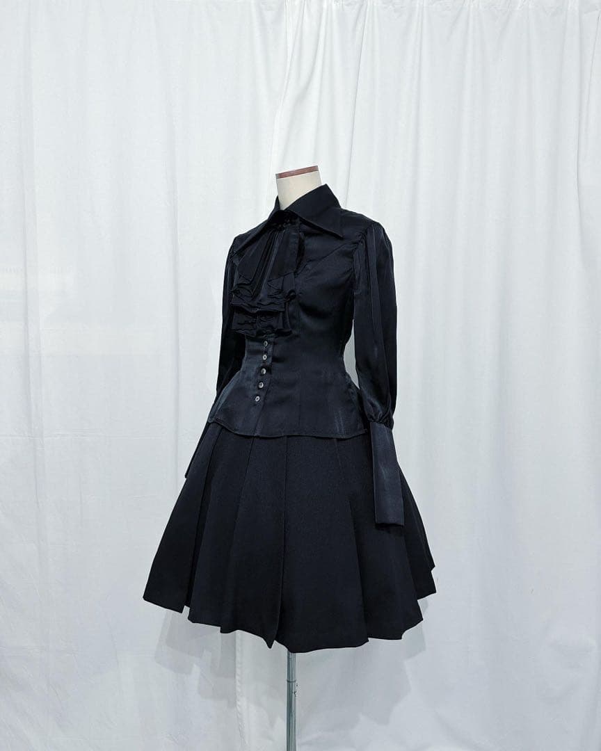 Atelier BOZ ミストレスブラウスBL(ブラック)