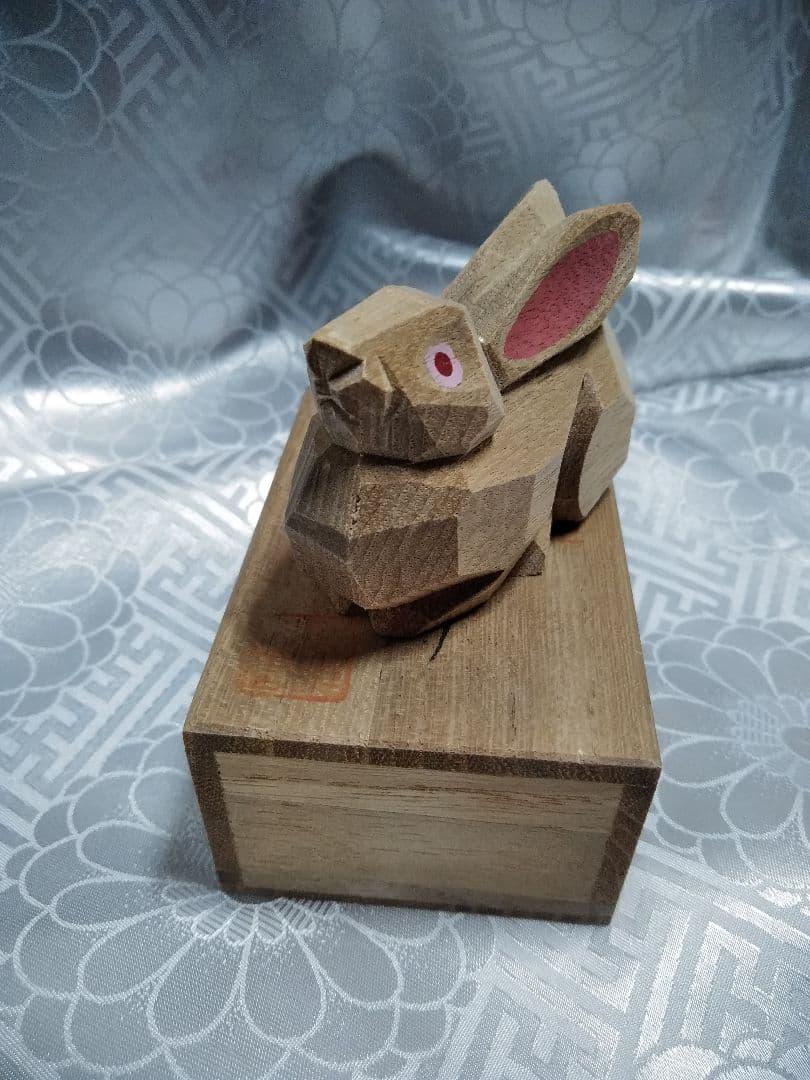 京都 八幡 石清水八幡宮 十二支 一刀彫セット