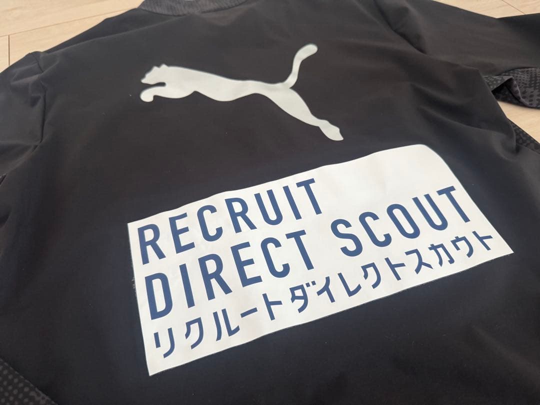 川崎フロンターレ　2025プレマッチハーフジップトップ　スポンサー加工済