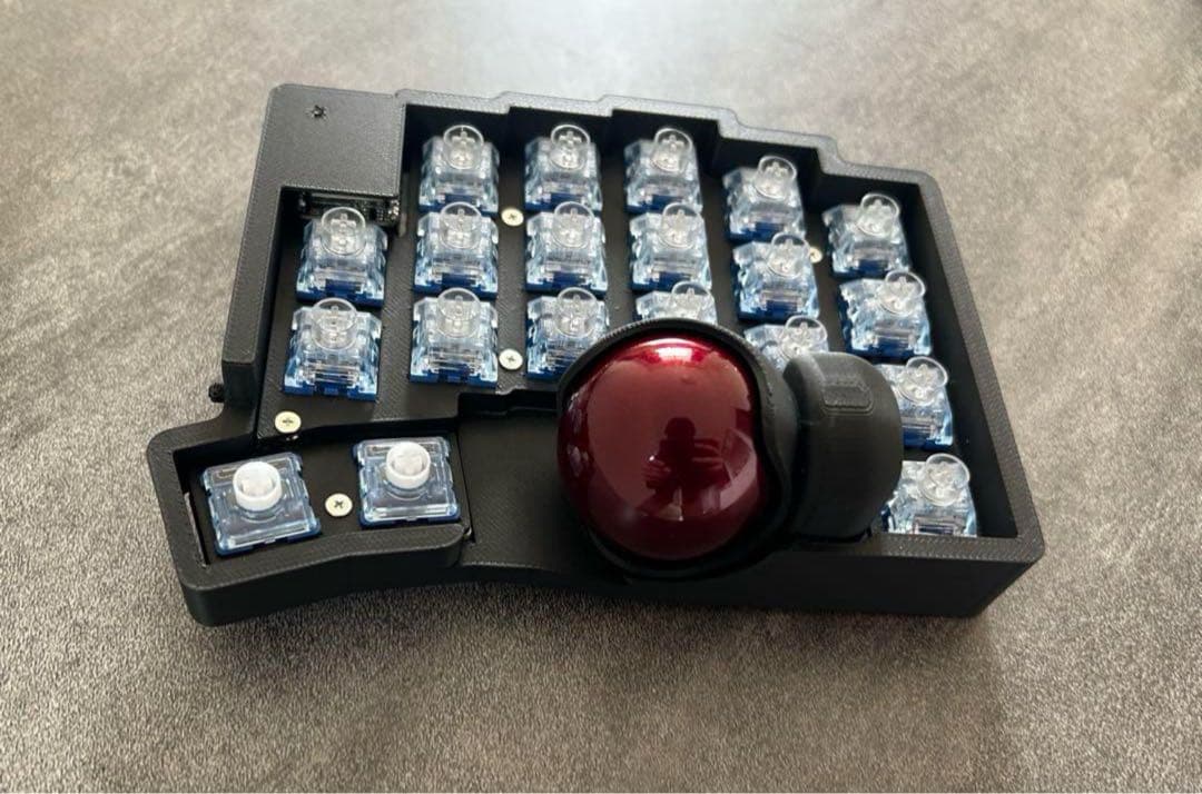 無線keyball系 キーボードroBa