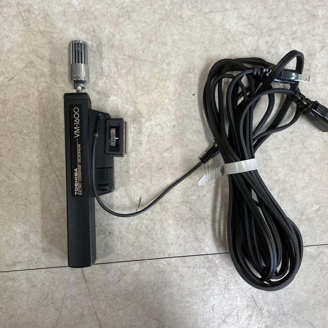 C-4 【希少当時物】東芝 カラービデオカメラ IK-2300 ハードケース付き