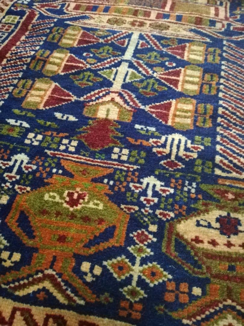 極美品♪バルーチ族のヴィンテージターキッシュラグ　アフガニスタン　ペルシャ絨緞