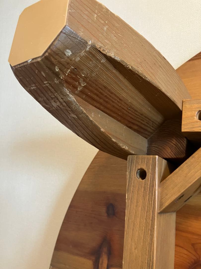 ACTUSアクタス円卓　F1テーブル　サイズオーダー品　送料込み