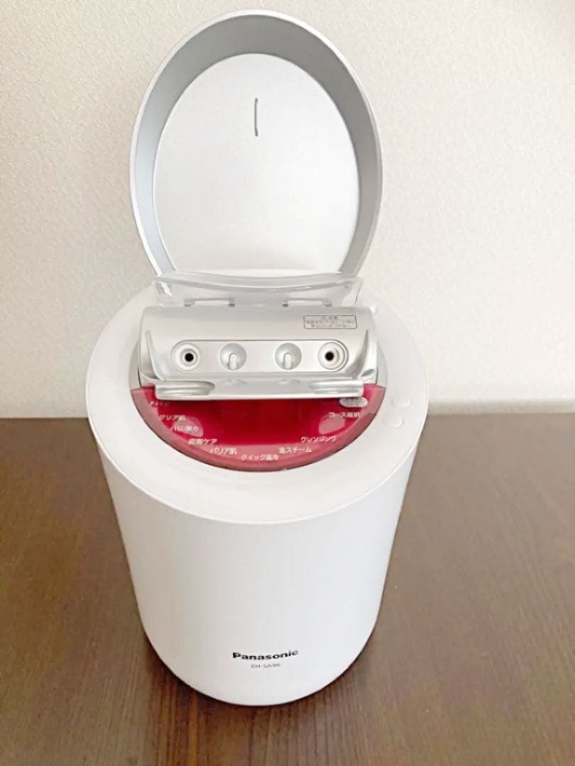 【美品】Panasonic EH-SA96-P スチーマーナノケアパナソニック