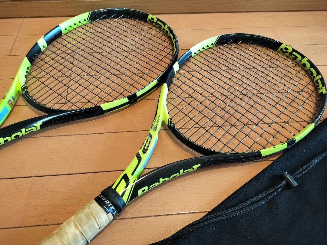 BabolaT ピュアエロシリーズ 硬式テニスラケット 2本セット