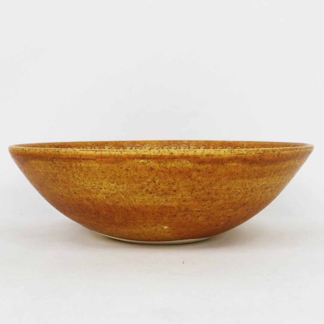 大樋 年郎 十代長左衛門 大樋釉 うさぎ文 鉢　菓子鉢 共箱