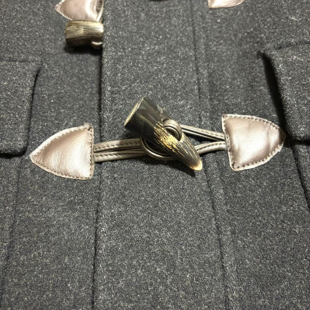 【極美品】ブルックスブラザーズ　ダッフルコート　チェック　フード　ウール