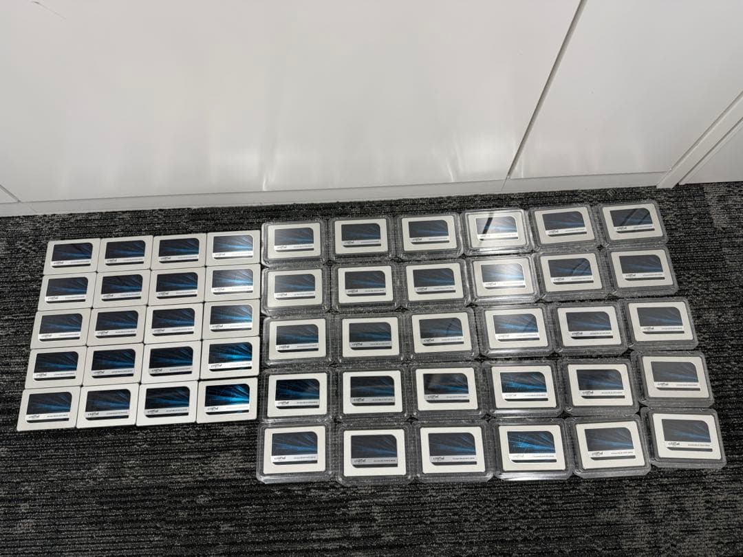 crucial SSD SATA MX500 500GB 2.5インチ　50個