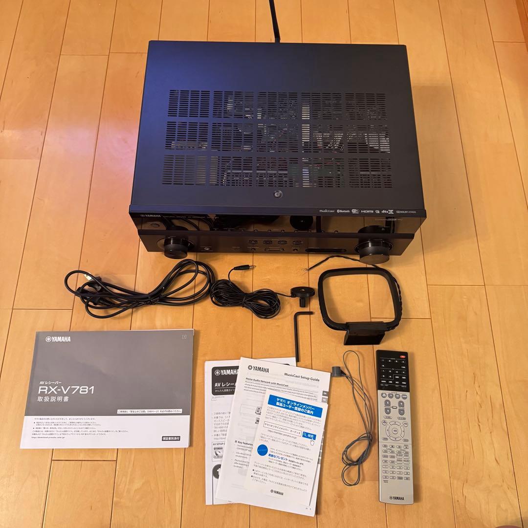 【極美品】YAMAHA AVレシーバー RX-V781