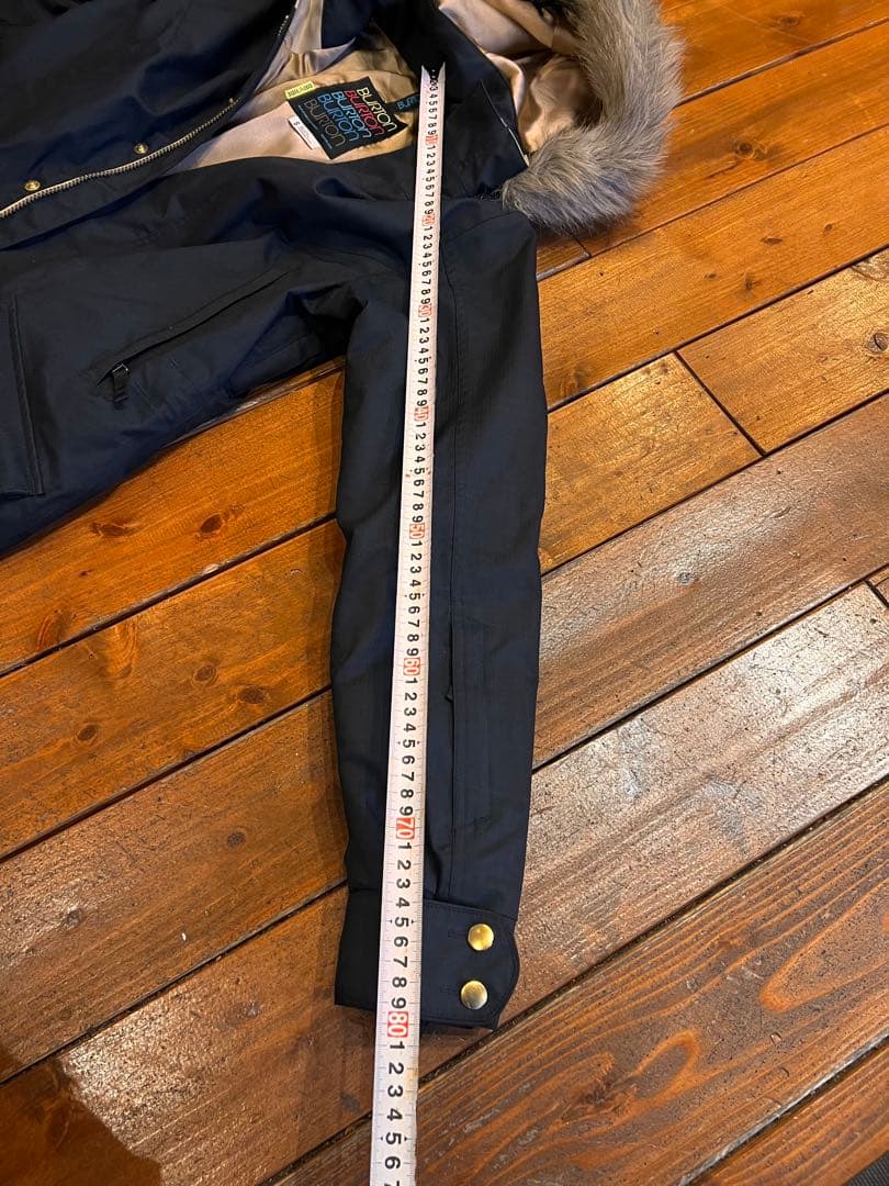 Burton スノーボードジャケット S 黒