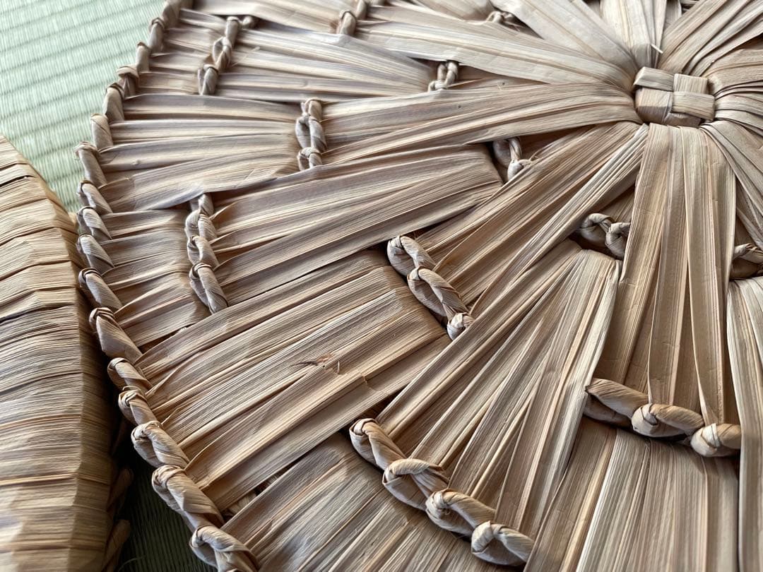 茶道具　円座　5客組　天然素材