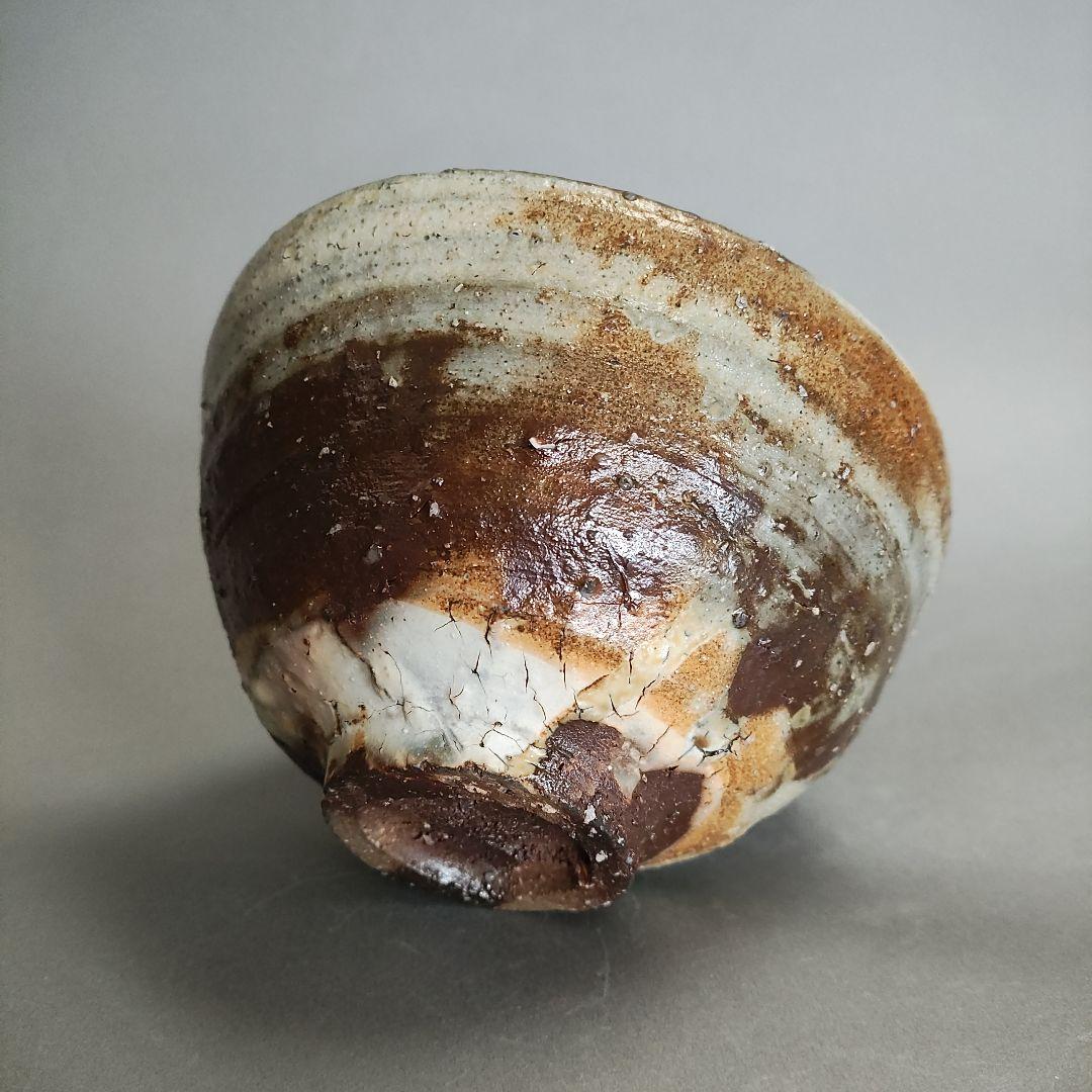 古谷道生　信楽粉引茶碗　信楽焼　伊賀焼