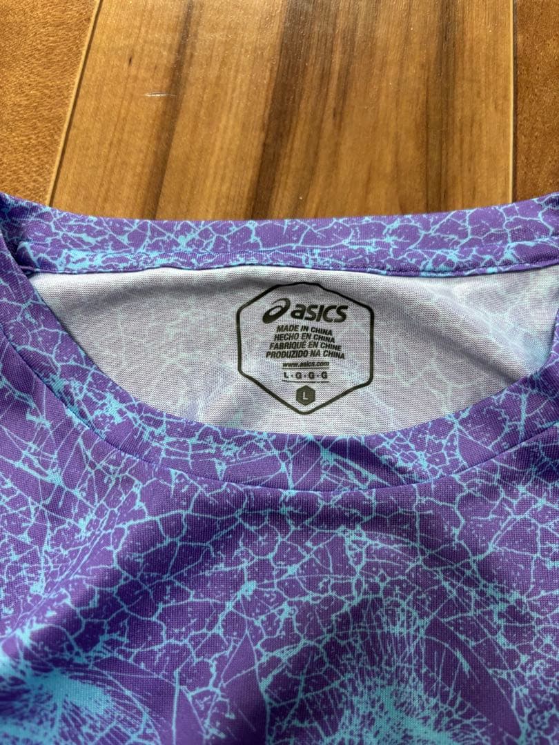 エルドレッソ×アシックス　コラボ　ロングスリーブシャツ