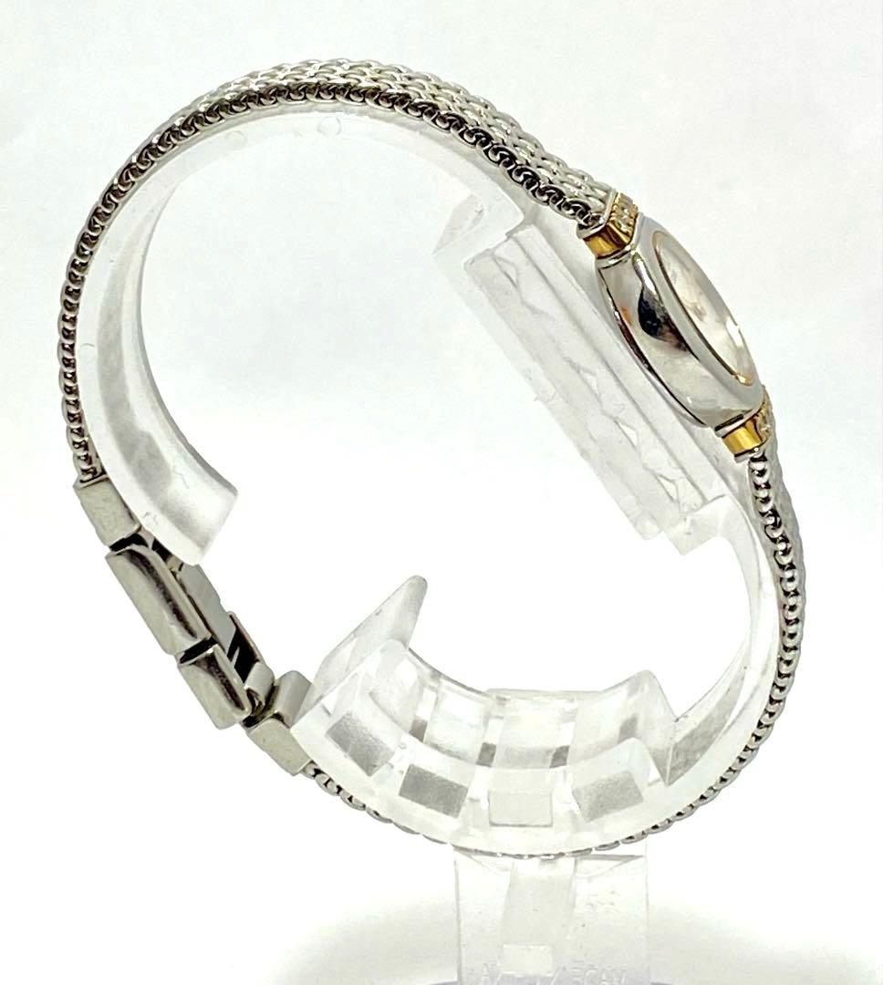 SEIKO CREDOR 1E70-0100 SS+18KT ダイヤ 腕時計