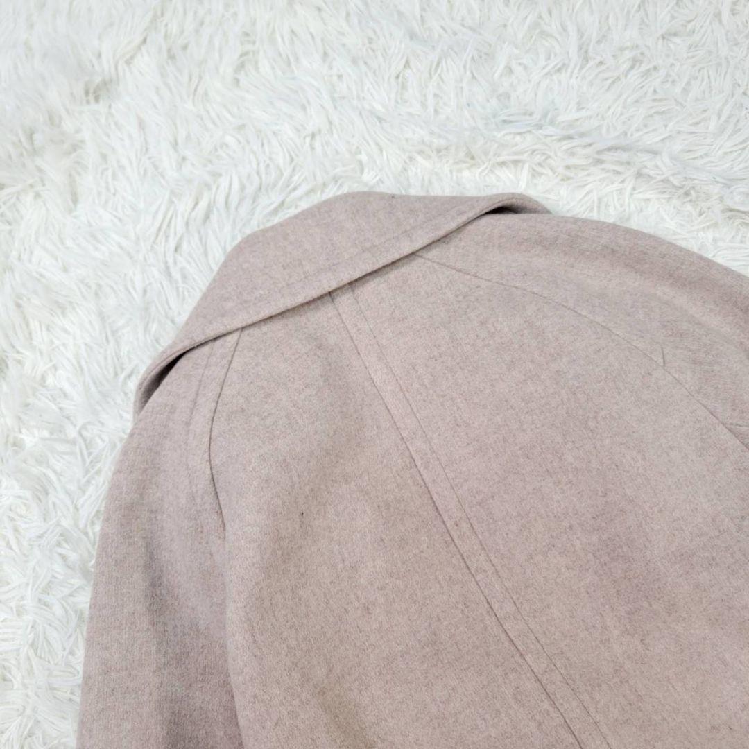 美品☆ビューティー&ユース MANTECO メルトンメランジミドルコート　M