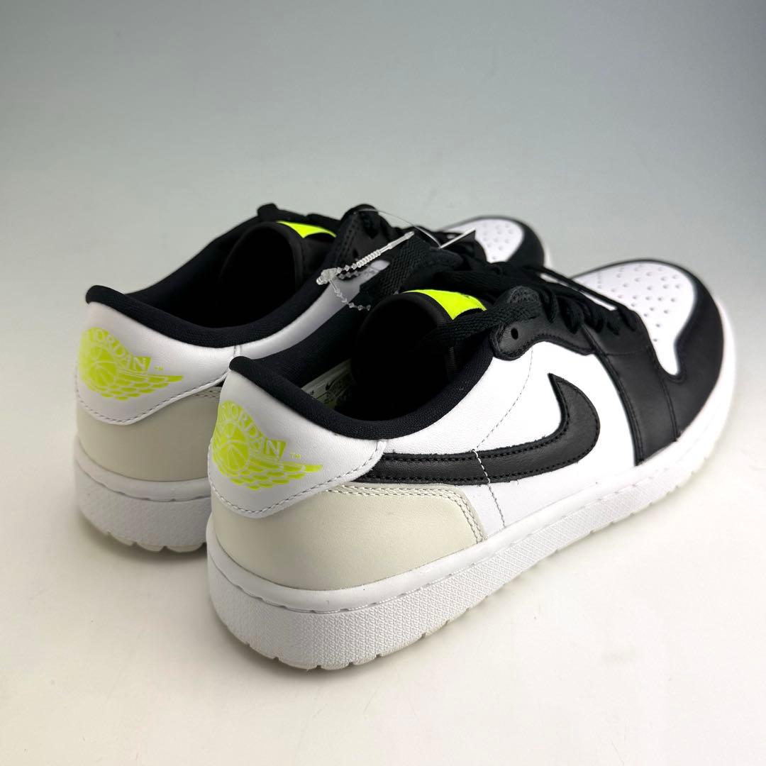 25.5cm ナイキ エアジョーダン1 ロー ゴルフ \"ファントム/ボルト\"