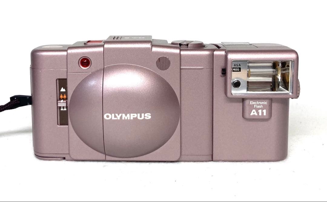 【完動品 美品】OLYMPUS XA2 A11 パールピンク 非売品 超希少