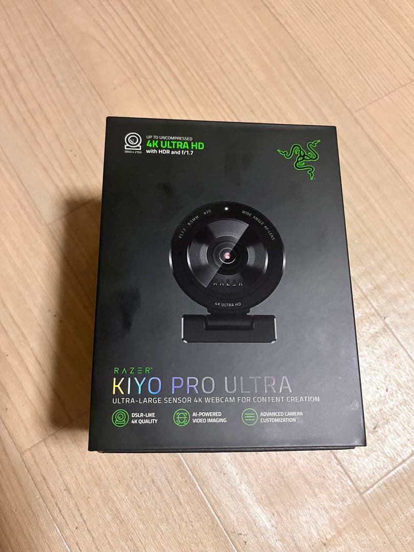 未開封品Razer Kiyo Pro Ultra 4Kウェブカメラ