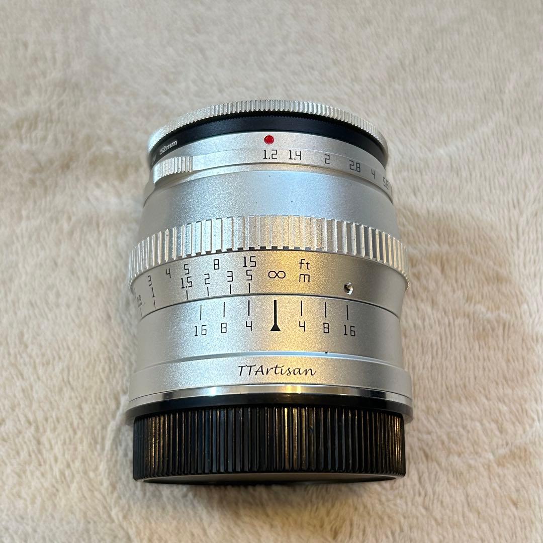 カメラレンズTTArtisan50mm f/1.2