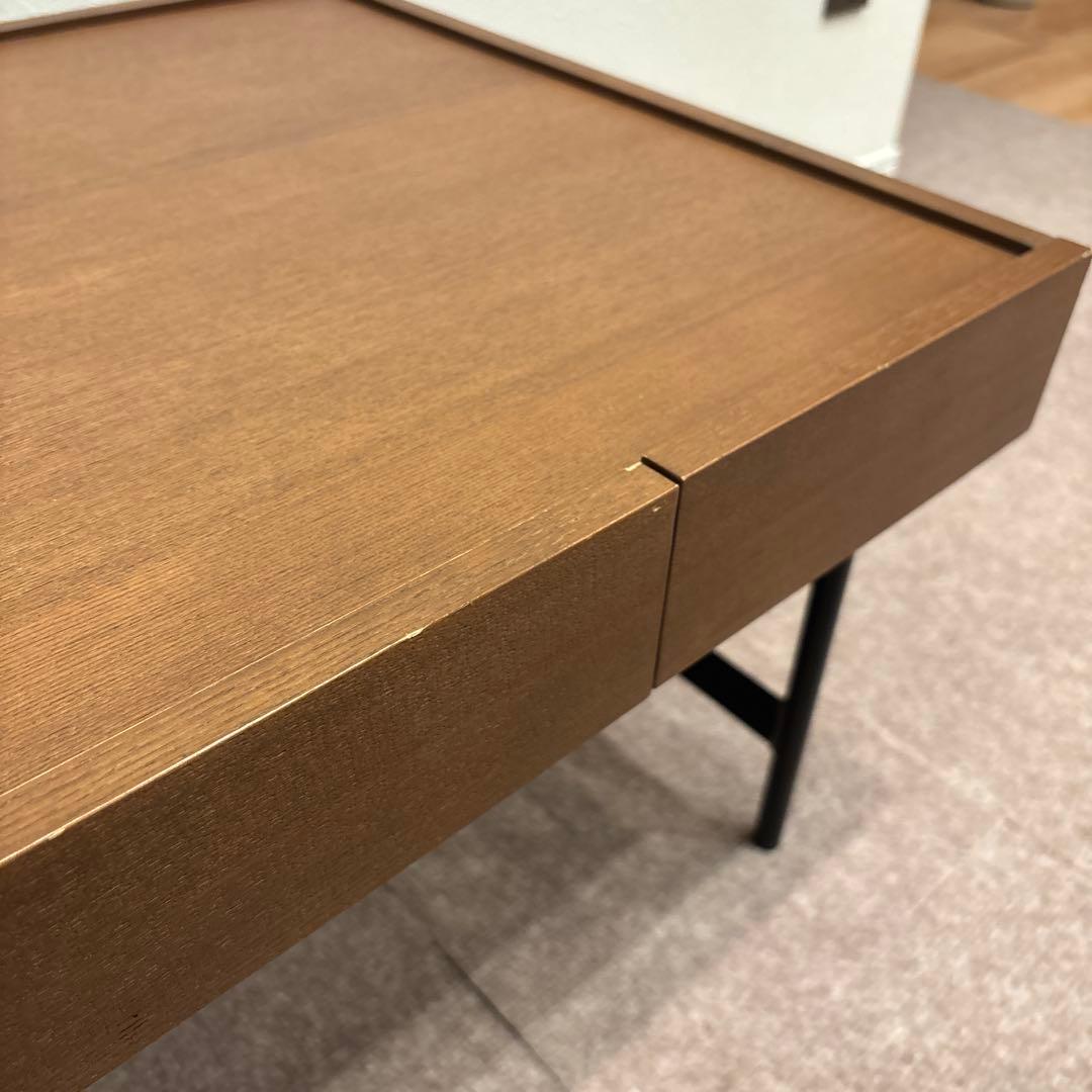 unico HOXTON ローテーブル W900 ウォールナット 北欧