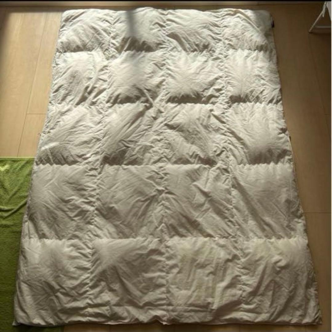 【Aha】【東京インテリア】羽毛布団 シングル 0.4kgと1.0kg