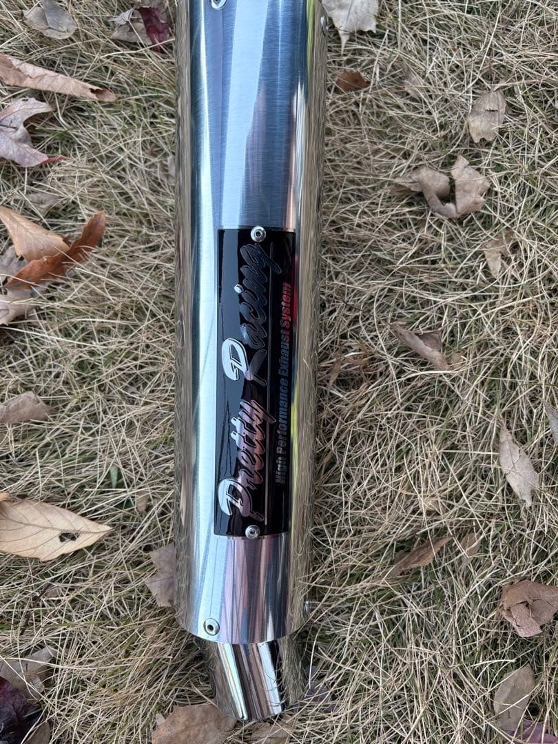 xjr400rh02 プリティーマフラー改