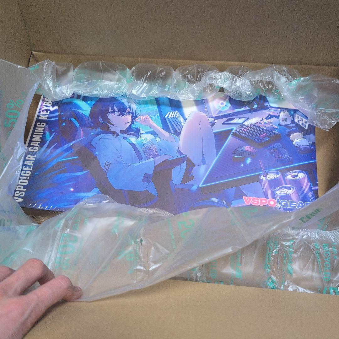 一ノ瀬うるはEdition VSPO! GEAR ゲーミングキーボード 第1弾