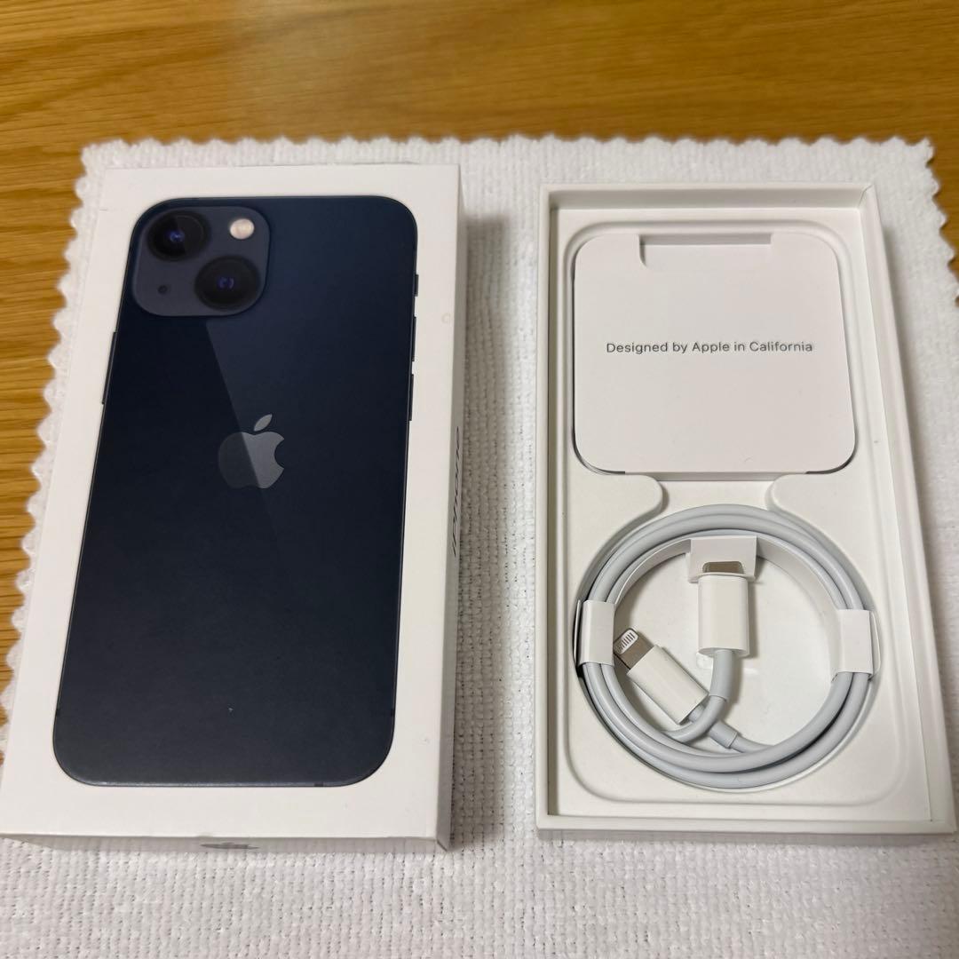 ​【付属品新品】iPhone 13 mini 128GB ミッドナイト