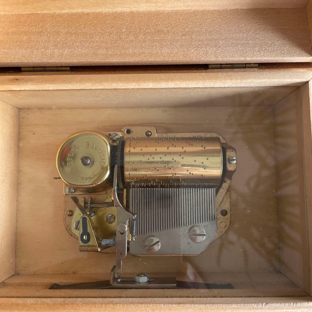 希少限定品　リュージュ社製　オルゴール 36弁　ます（Die Forelle）