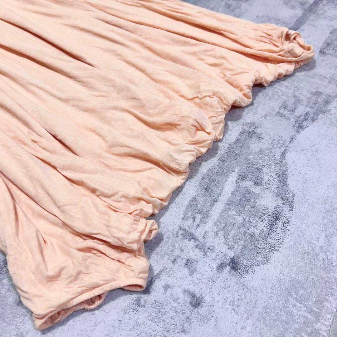 【美品】ヨギーサンクチュアリ　ホルターネック マキシワンピース 日本製 F