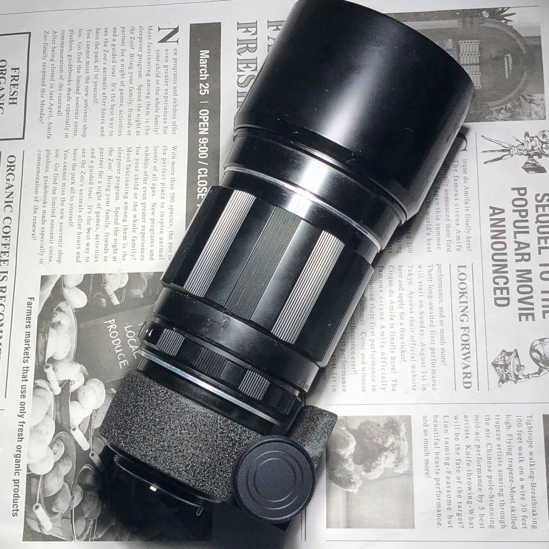 三脚座付き m42 SMC TAKUMAR 300mm f4