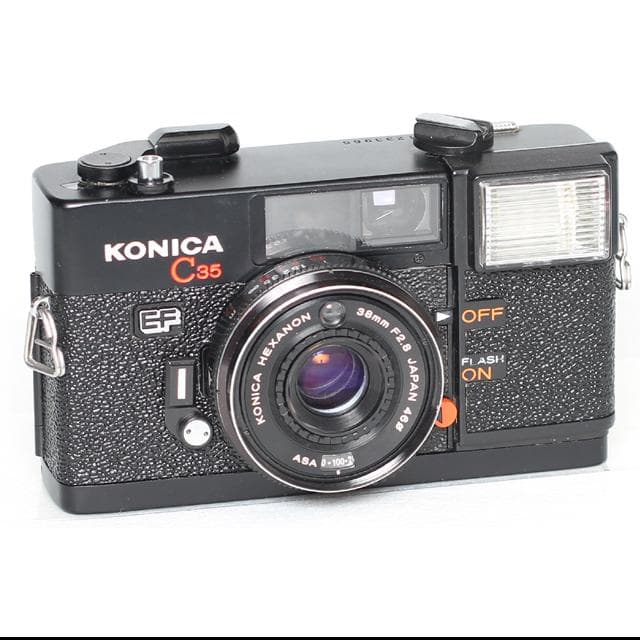 439 KONICA コニカ C35EF ピッカリコニカ 分解整備済の完動美品