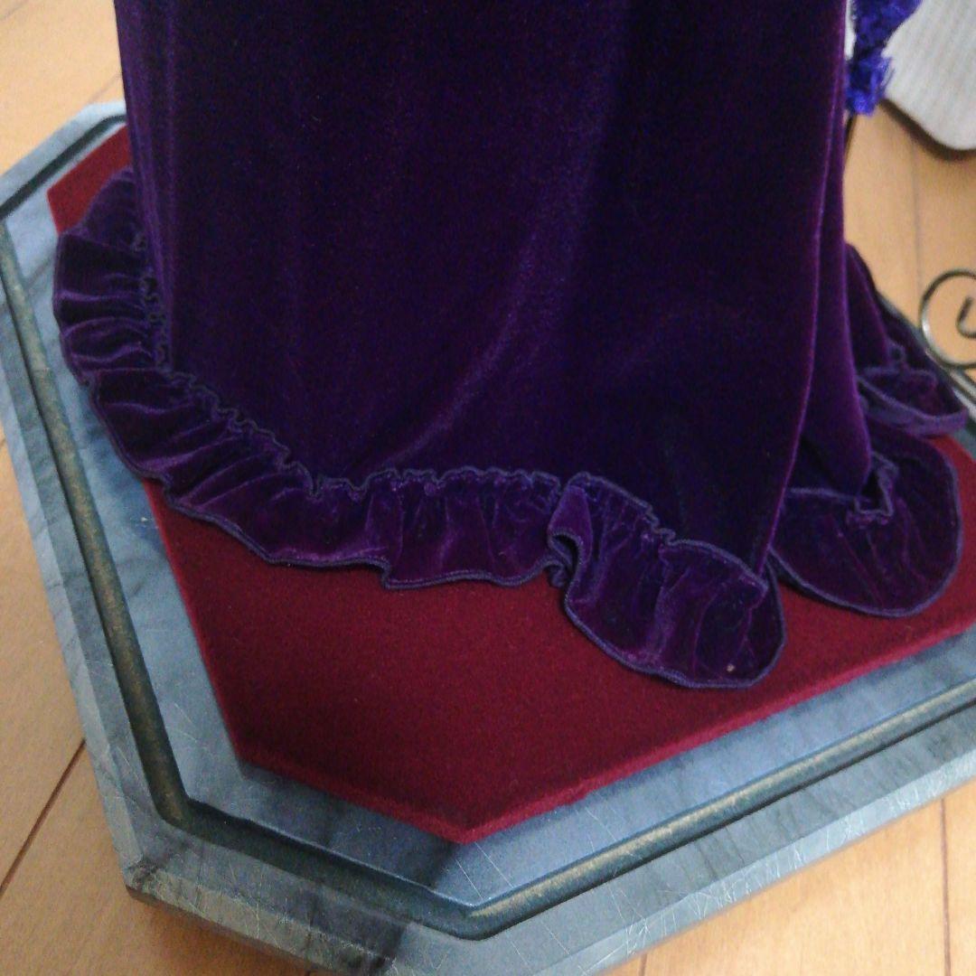 海外コレクター向き７３センチ昭和レトロ人形飾透明樹脂ケース付き当時物保管品