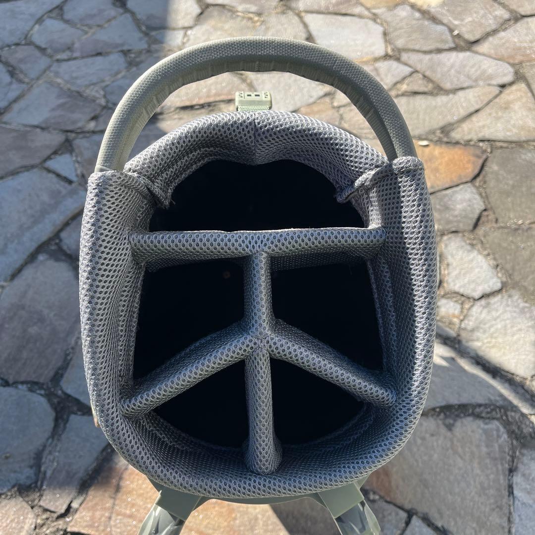 BRIEFING 迷彩キャディバッグCR-4 9.5型　ウッドランドカモ