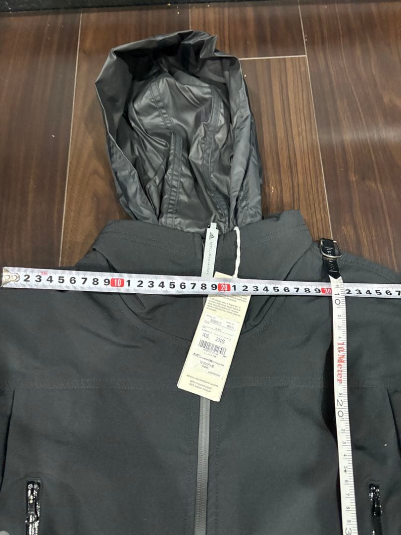 adidas Stella McCartney ブラックジャケット XS 新品