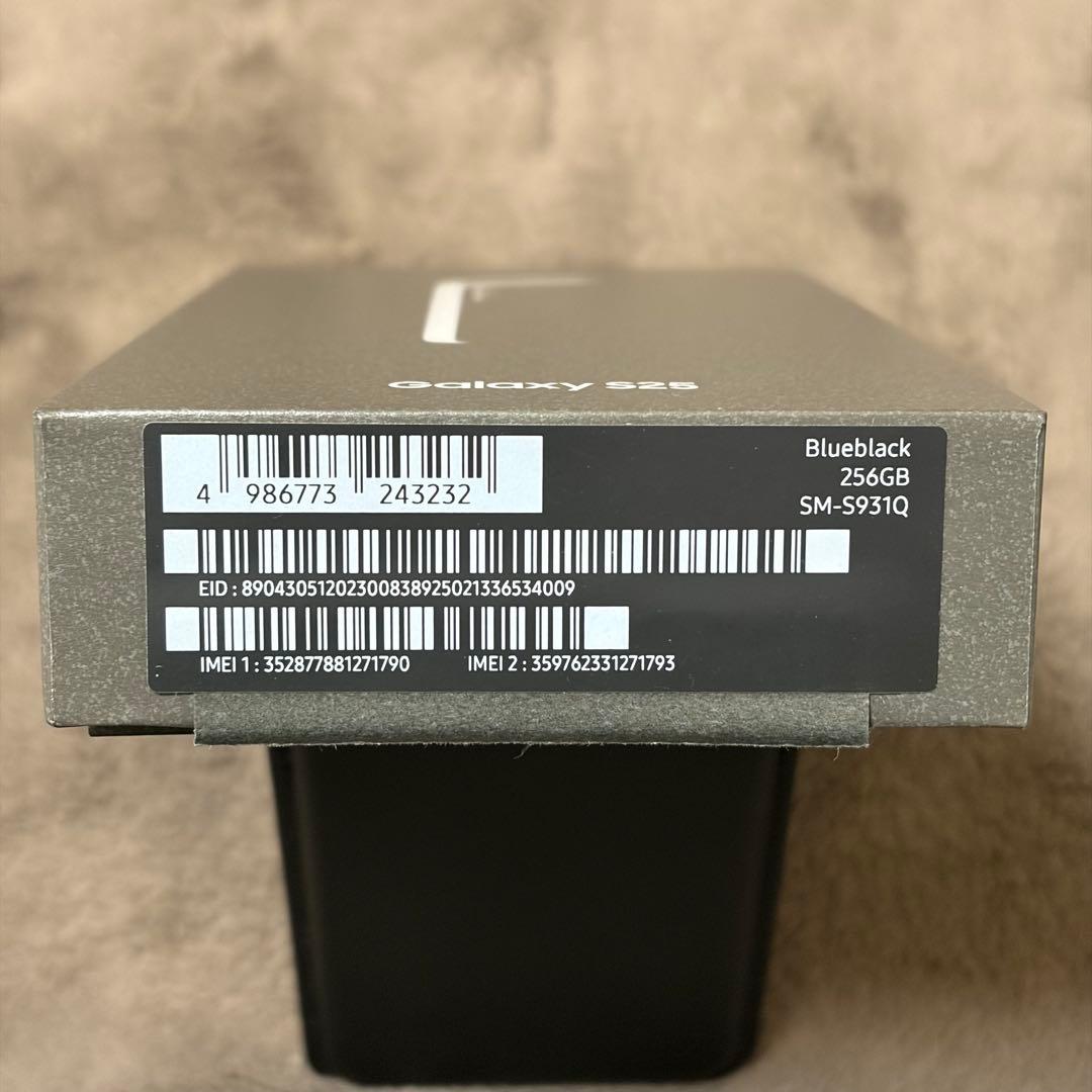 ★Galaxy S25 国内版 Blue Black 新品同様★