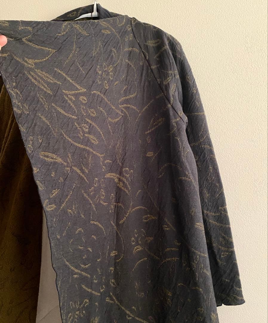 ヨーガンレール　24年秋　未使用　\"ハーブ\" ロングカーディガン　ババグーリ