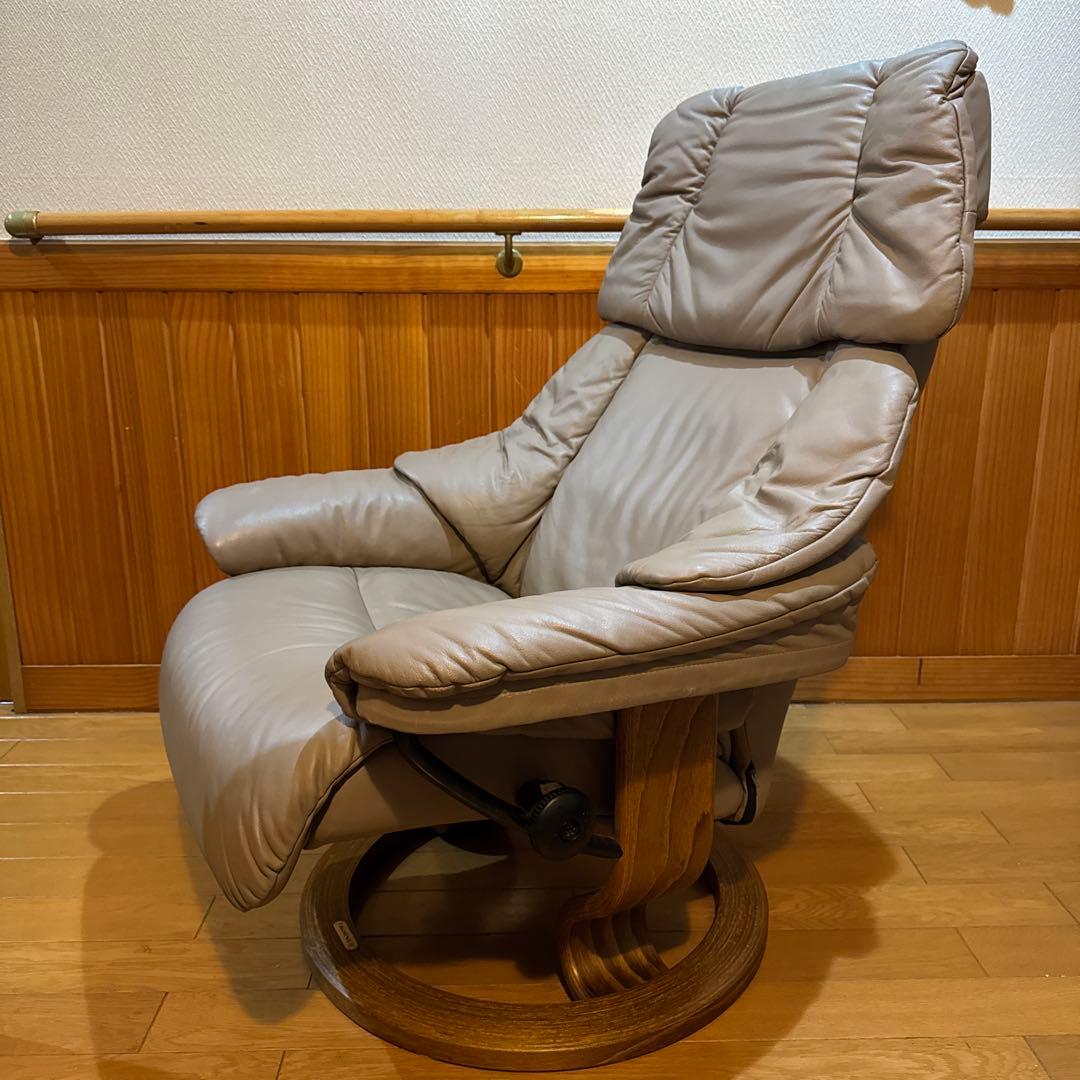 EKORNES エコーネス レノ 本革 レザー リクライニング 1P ソファ