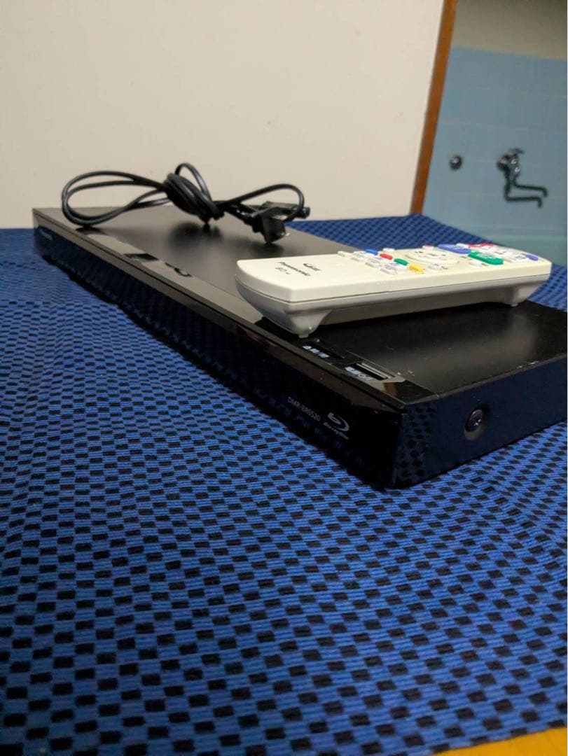 Panasonic ブルーレイプレーヤー リモコン付き
