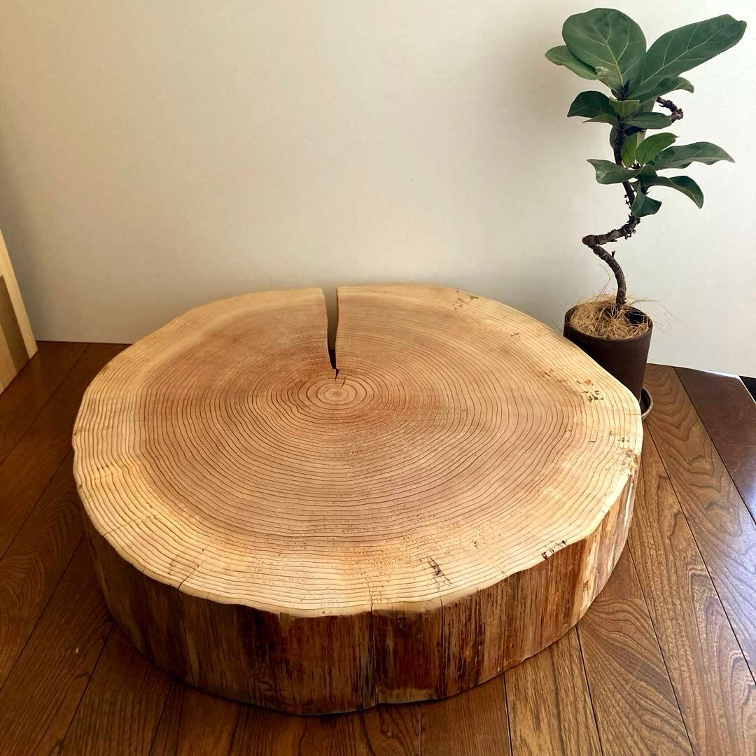 【tak】 【特大67cm】 一枚板　ナチュラルウッド ハンドメイド29