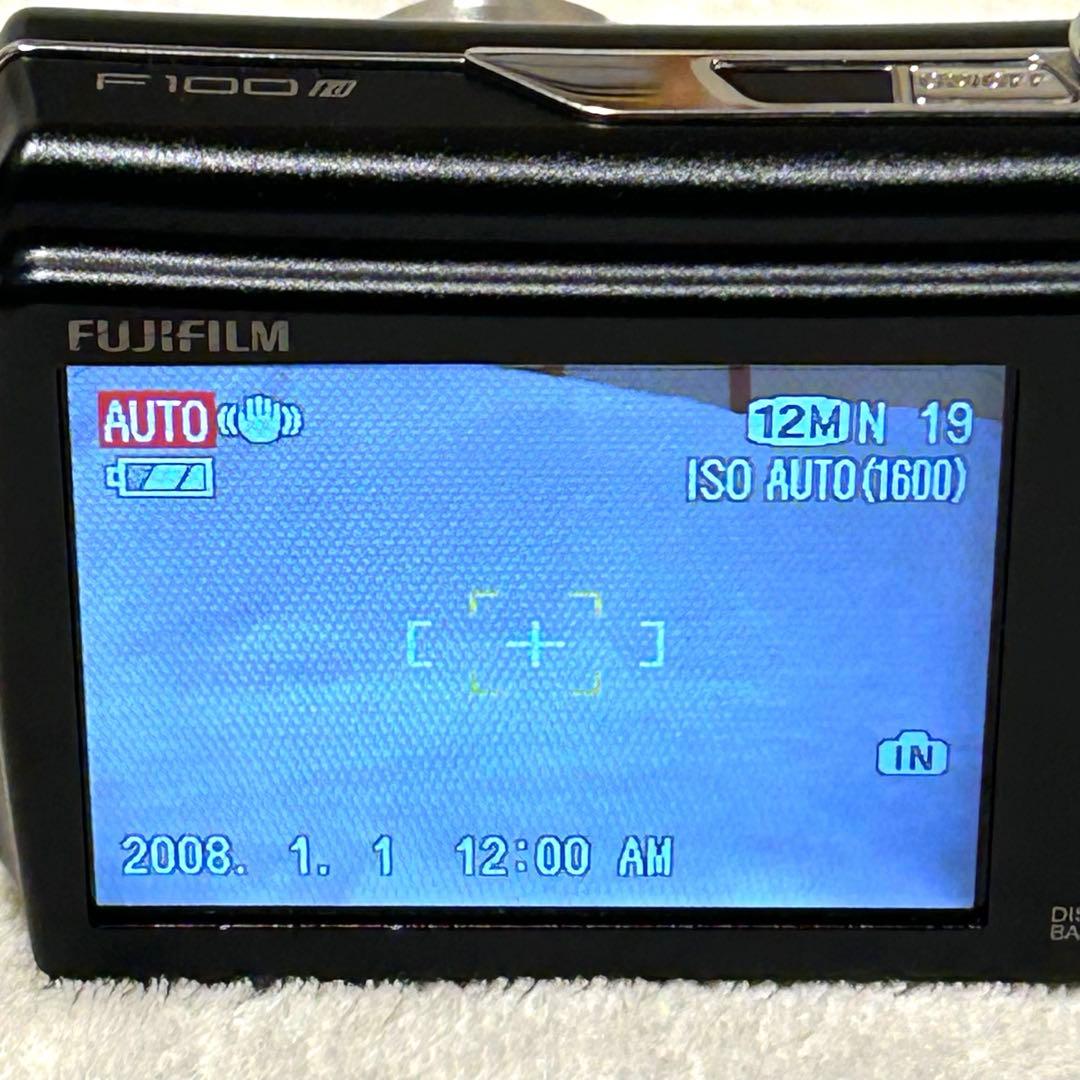 【極美品 動作確認済】FUJIFILM FinePix F100fd ブラック
