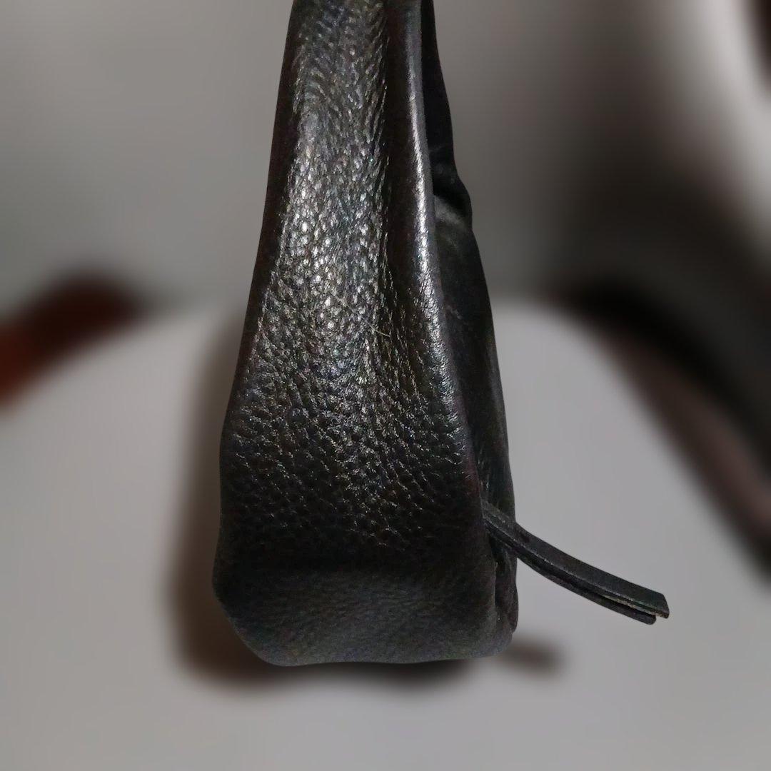 美品・todayful / Leather Wrap Bag ブラック