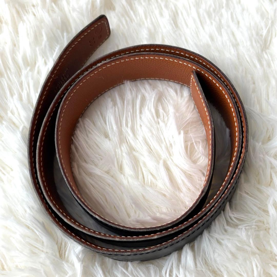 美品✨エルメス Vintage 91's コンスタンス Hベルト リバーシブル