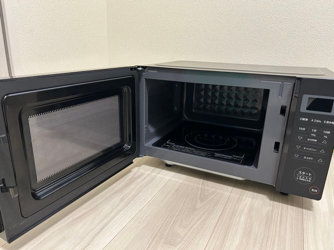 siroca 単機能電子レンジ SX-18D132 ブラック