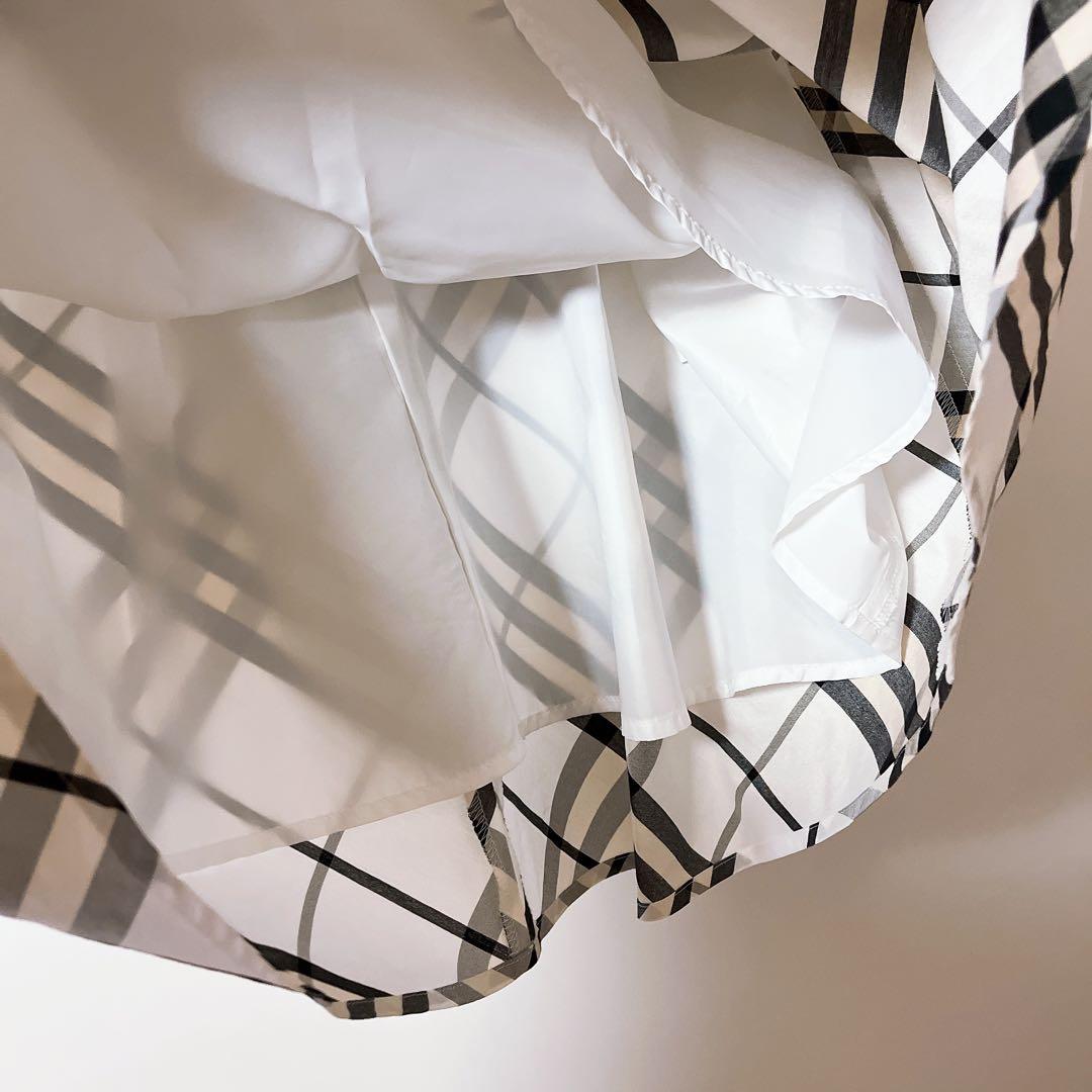 クリーニング済み✨ BURBERRY バーバリー　ワンピース　ノバチェック　36